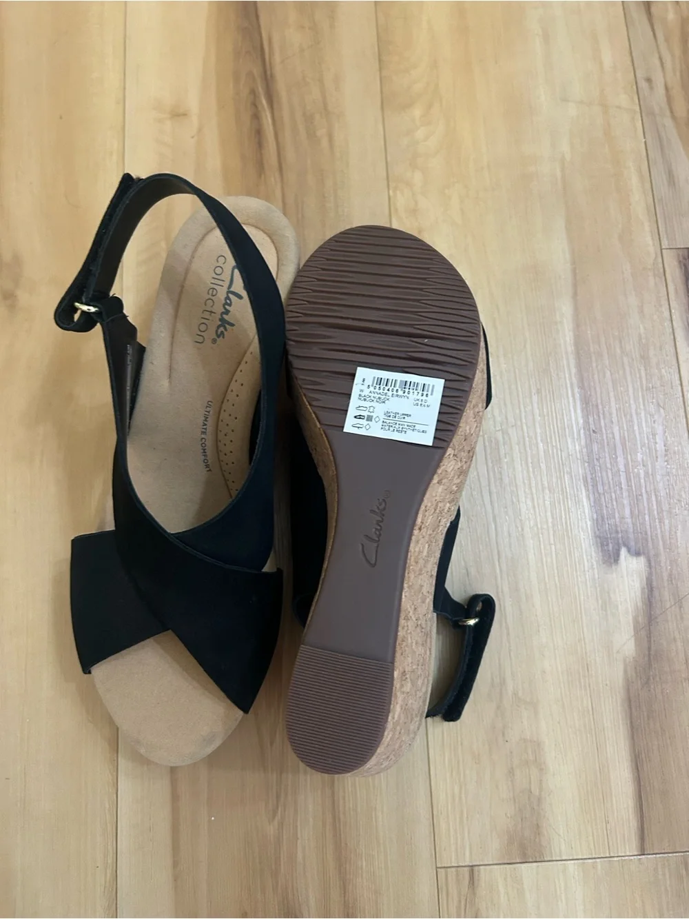 Clarks Women's Annadel Eirwyn Wedge Sandal